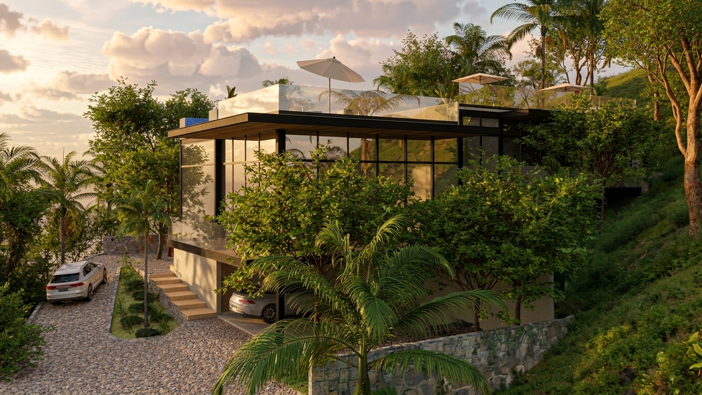 Casa Modelo 3 — Vistas a la bahía, Vista Silvestre
